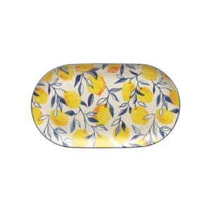 Punch Lemon Oval Platter