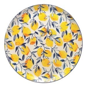 Punch Lemon Large Round Platter