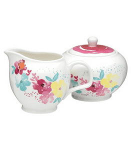 Floral Symphony Sugar & Creamer