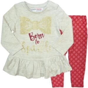 Baby Girls Top & Leggings Set