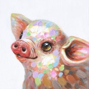 Pig Canvas Print