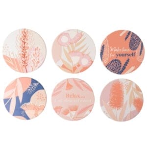 Home 5 Splosh Fleur Ceramic Coaster