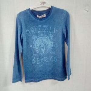 Boys Grizzly Bear Long Sleeve Top