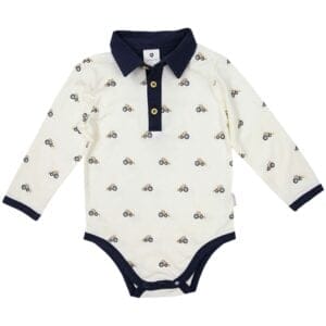 Bulldozer Collared Bodysuit