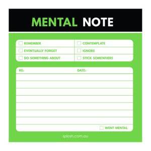 Don't Hold Back Sticky Notes